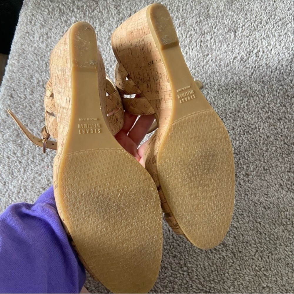 Stuart Weitzman cork wedges - Picture 4 of 5